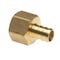 Apollo 1/2 in. Brass PEX Barb x 1/2 in. Female Pipe Thread Adapter Jar (25-Pack), 25PK APXFA1225JR - alternate 7